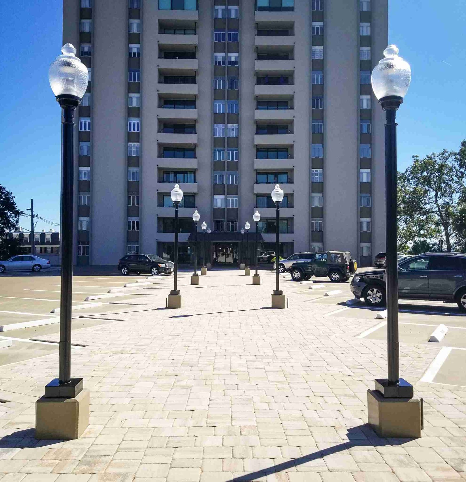 Commercial hardscape project