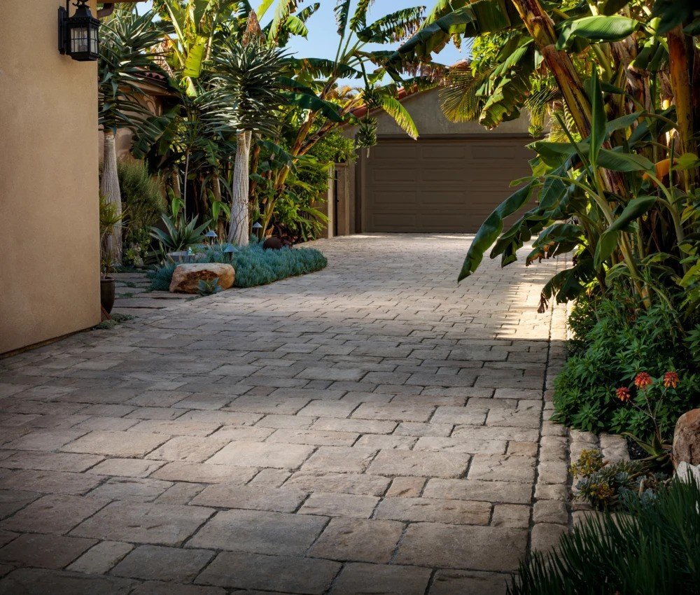 Belgard paver driveway design Jacksonville