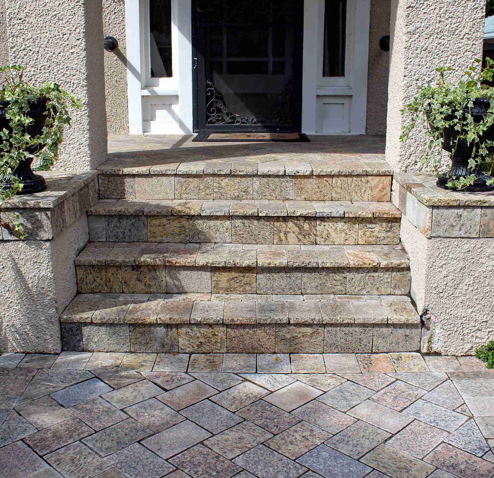 Custom paver walkway and stairs Jacksonville